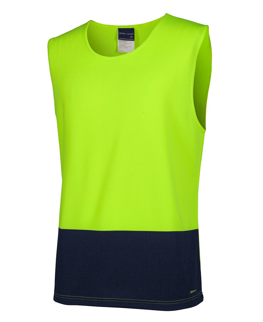 Hi vis muscle best sale shirt